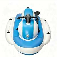 Moto Acuática Inflable Eléctrica de 500W Hecha a Medida, con Motor Flotante, Certificación CE, para Deportes Acuáticos en Mar y Lago