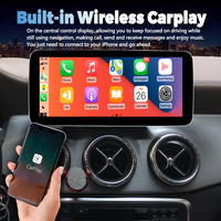 Pemutar Video Multimedia Radio mobil 12.3 inci Android 12, untuk Benz CLA 180 200 220 260 C117 X117 GPS CARPLAY Android Auto 2016-2019