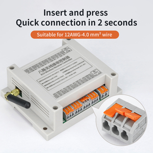 Tùy chỉnh điều khiển công nghiệp 433Mhz Thiết bị nâng cửa động cơ thiết lập không dây <span class=keywords><strong>RF</strong></span> điều khiển từ xa ekectric chuyển đổi - Product Image 3