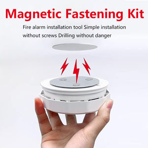 Kit <span class=keywords><strong>de</strong></span> fixation d'alarme <span class=keywords><strong>de</strong></span> détecteur <span class=keywords><strong>de</strong></span> fumée <span class=keywords><strong>de</strong></span> diamètre 70mm accessoires pour détecteur <span class=keywords><strong>de</strong></span> fumée aimants magnétiques accessoires d'équipement <span class=keywords><strong>de</strong></span> lutte contre l'incendie - Product Image 5