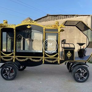 Carrozas para Caballos, Nueva Carroza Eléctrica para Ataúdes/Carroza Funeraria Cenicienta, Transporte Especial para Funerales - Product Image 3