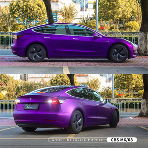 Carbins Guangzhou fabbrica all'ingrosso fantasma metallico viola vinile Car Wrap vinile decorazione carrozzeria pellicola vinilica 1.52*18M - Product Image 5