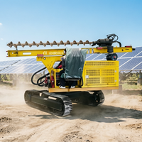 Machine de piquage solaire haute efficacité pour l'installation de fermes solaires photovoltaïques et les projets de construction