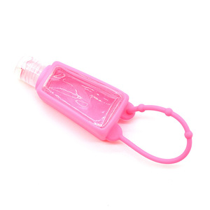 Silikon el dezenfektanı şişesi kap el dezenfektanı depolama seyahat banyo ürünleri - Product Image 5