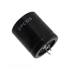 Condensateur original 470 uF CAP ALUM 470UF 20% 200V SNAP TH Through Hole B43305B2477M000 - Product Image 1