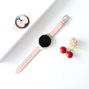 Correas de reloj curvadas para <span class=keywords><strong>Samsung</strong></span> Galaxy <span class=keywords><strong>Watch</strong></span> 4, correa de cuero genuino de 40mm, novedad de <span class=keywords><strong>2022</strong></span> - Product Image 1