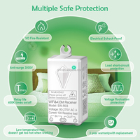 Conmutador Inteligente Commutateur de télécommande à commande vocale Protection contre les courts-circuits de charge Commutateur intelligent sans fil Tuya Wifi
