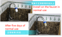 Qualité de l'eau détecteur robinet d'eau filtre PP coton élément filtrant purificateur d'eau