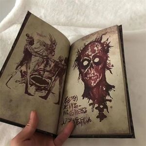 3D Halloween Necronomicon ornamento Evil DeadBook resina Tapa dura diario decoración Evil Dead Magic Book Horror Movie Prop Collection - Product Image 5
