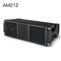 AM212 Enceinte Line Array Professionnelle Double 12 Pouces 1200W Haute Puissance à Aimant Néodyme pour Concerts en Extérieur