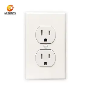 15A 125V American duplex receptacle, Tamper-resistant socket/outlet / Receptacle,UL