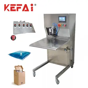 KEFAI Filling Machine 20lt Water Bag In Box Liquid Filler In Stock Water BIB Filling Machine