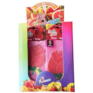 사용자 정의 강한 오래 지속되는 향기 럭셔리 디퓨저 냄새 과일 장미 녹색 사과 사용자 정의 면 사탕 자동차 공기 청정기 - Product Image 6