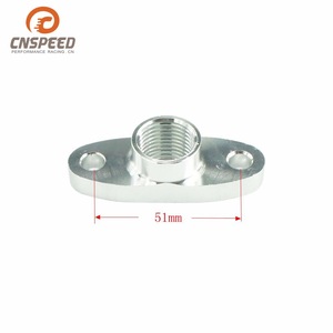 Cnspeed อะแดปเตอร์เทอร์โบชาร์จเจอร์51มม. AN10 1/2NPT T4 T3สำหรับการอัพเกรดติดตั้งเพิ่มเติม - Product Image 1