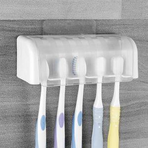 Magnetic Toothbrush Holder Razor Rack Wall Mounted Bathroom Storage Organizer No Drill Shelf - Product Image 1