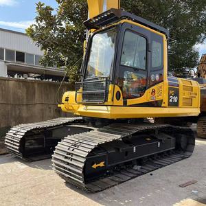 Excavadora de Orugas Usada Komatsu PC210lc-8, Modelo Japonés PC200 210 220 240, Motor Cummins, Hidráulica Kawasaki - Product Image 4