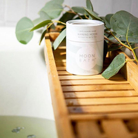 Rouleau de papier artisanal avec Logo personnalisé, boîte-cadeau en carton, Tube rond, balles de bain, cylindre d'emballage pour savon, 100 pièces