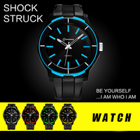 Montres de sport populaires MINGRUI 8835G, montres à quartz pour hommes, date, calendrier, aiguilles lumineuses, bracelet en PU respirant, OEM