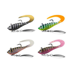 Leurre souple de pêche, jig en plomb, leurres en PVC, VIB, leurres artificiels rotatifs, leurres durs, cuillère en métal pour les poissons de la famille des ets - Product Image 2