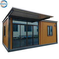 Villa préfabriquée modulaire moderne de luxe WinFair, maison conteneur miniature de 20 pieds à vendre aux Philippines