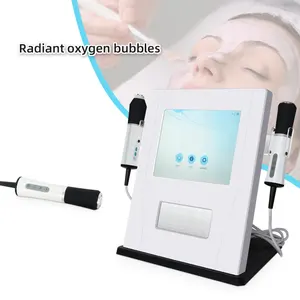 Máquina portátil 3 em 1 para dermoabrasão facial, esfoliação facial, rejuvenescimento da pele, água e oxigênio, bolha de CO2 Hydra