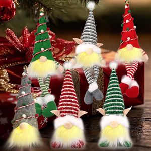 Nouvelle Décoration de Noël Lumineuse : Figurine de Père Noël Sans Visage pour Arbre de Noël, Décoration de Maison, Jouet de Printemps - Product Image 5