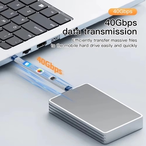 Cable Corto USB Tipo <span class=keywords><strong>C</strong></span> a Tipo <span class=keywords><strong>C</strong></span> de 240W para Carga Rápida, Transferencia de Datos de 40Gbps, Cable de Extensión Plano y Delgado FPC de 8K - Product Image 5