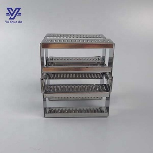 Tùy chỉnh 30-nơi thép không gỉ trượt nhuộm giá phòng thí nghiệm sử dụng OEM hỗ trợ - Product Image 2