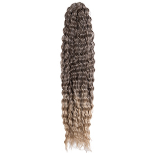 Extensions de cheveux synthétiques ARIEL résistantes à la chaleur, ondulées profondes, effet vague d'eau, en <span class=keywords><strong>fibre</strong></span> haute température, fabriquées à la machine - Product Image 3
