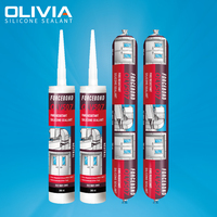 OLV507 F1 Mastic silicone ignifuge neutre principalement composé Construction Transport Caoutchouc liquide Super colle Pâte thermique