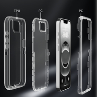 Coques de téléphone pour iPhone 16E 17 Pro Max 16 15 14 13 12 Pro Max, protection robuste antichoc à 3 couches, coque de téléphone résistante