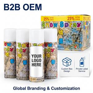 Spray de neige pour fête, 25% de neige blanche supplémentaire, longue durée, aérosol, pour Noël, mariage, anniversaire, fournitures de fête - Product Image 2