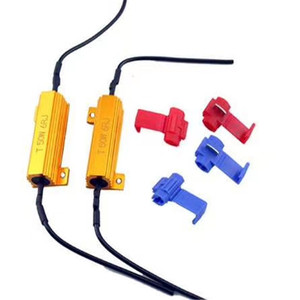 Điện trở 12V 50w 6 Ohm cho đèn báo rẽ LED hoặc đèn biển số LED Điện trở 50w 6ohm - Product Image 1