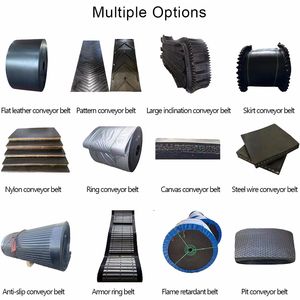 Bande transporteuse en caoutchouc portable de 100 m pour matériaux de construction - Product Image 4