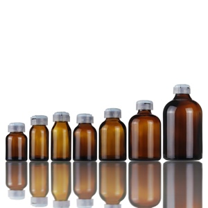 Lọ Thủy Tinh Rỗng Vô Trùng 7Ml 10Ml 20Ml 30Ml 50Ml 100Ml Chai Thủy Tinh Y Tế Tròn Để Tiêm - Product Image 4