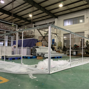 20x20 triển lãm thương mại gian hàng lai Modular gian hàng triển lãm Thiết kế gian hàng triển lãm trưng bày với Backlit treo dấu hiệu - Product Image 6