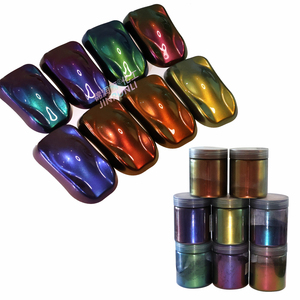 Bột màu sắc biến đổi hiệu ứng tắc kè hoa siêu chuyển sắc cho ô tô, sơn oxit sắt tổng hợp - Product Image 2