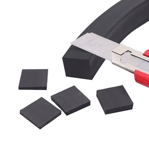 Nitrile <b>Rubber</b> Flat <b>Strips</b> Solid Shock Absorbers Oil Resistant Cushioning Marine Anti Slip Sealing <b>Strips</b> RoHS Compliant V 0 - Product Image 1