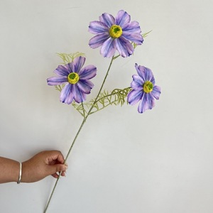 Flores Artificiales Cosmos de Seda Realistas para Decoración de Bodas y Hogar, Arreglos Florales de Interior - Product Image 3