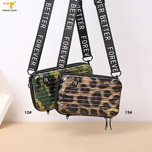 Women's PC Material Crossbody Shoulder Bag Street Fashion Trending Style Compatible For iPhone Includes Customizable Logo
