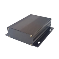 Boîtier de contrôle OEM Mini PC 69x27 Profilés en aluminium Usinage CNC Boîtier métallique avec dissipation de la chaleur Montage mural Boîtier de circuit imprimé