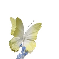 Décoration de mariage commerciale, papillon en papier artistique magnifique pour fête de mariage et anniversaire
