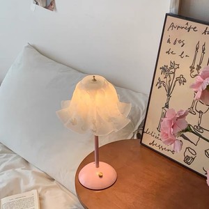 Yingman Lighting Lily Of The Valley Table Lamp Warm <b>Light</b> Tricolor <b>Switch</b> Control Bedroom Night <b>Light</b> - Product Image 4
