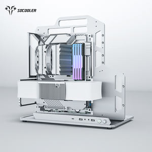 Socooler SOC-J <span class=keywords><strong>haut</strong></span> <span class=keywords><strong>de</strong></span> <span class=keywords><strong>gamme</strong></span> Mid Tower Gaming Computer Case ATX Mid Tower avec panneau en verre trempé pour les joueurs <span class=keywords><strong>PC</strong></span> - Product Image 6