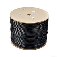 Câble Réseau Extérieur Cat5e 4 Paires 8 Fils Cuivre Nu Massif UTP 250MHz 1Gbps Gigabit HDPE 305m 1000ft Câblage CCTV TIA 568