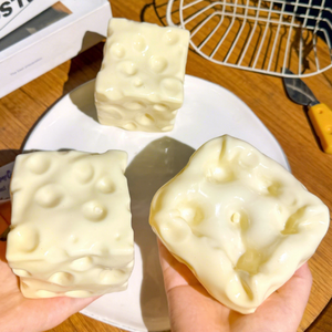 Juguete de queso gigante transparente de vaselina, suave y divertido, que no se hinchó, juguetes blandos para fiestas - Product Image 3