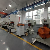 APD-200ton Double Vilebrequin Précision En Acier Cadre Presse Servo Poinçon Machine De Découpe Automatique Estampage Ligne De Production