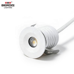 <span class=keywords><strong>Spot</strong></span> encastré LED 3W <span class=keywords><strong>IP67</strong></span> en aluminium 230V à découpe <span class=keywords><strong>de</strong></span> phase, sans scintillement, avec découpe <span class=keywords><strong>de</strong></span> 30mm, pour éclairage d'armoire - Product Image 1