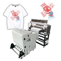 Okai Dtf Printer I1600 30cm 2 kepala mesin cetak Pet Film Dtf Printer untuk pakaian T-shirt