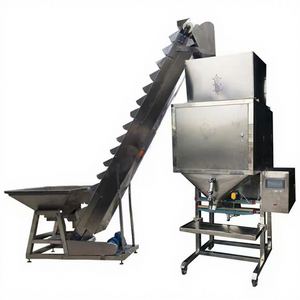 Machine d'emballage d'aliments pour animaux pour volailles, bovins, poissons, chiens, chats - 10 <span class=keywords><strong>kg</strong></span> <span class=keywords><strong>25</strong></span> <span class=keywords><strong>kg</strong></span> 50 <span class=keywords><strong>kg</strong></span> granulés, sachets en papier, plastique, métal - Product Image 1